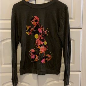 Dark Green Disney Sweater